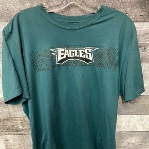 NIKE Onfield Apparel NFL Football Tee Short Sleeve Shirt EAGLES
